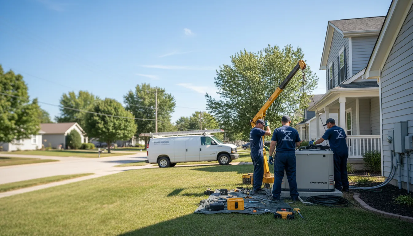 Generator Installation in Garden City, KS near me
